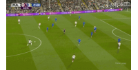 乔希·金低射近角破门，桑切斯扑救不及！富勒姆1-1扳平切尔西