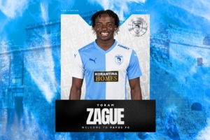 官方：塞浦路斯球队帕福斯租借巴黎小将扎格，租期一个赛季