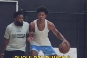 新鹰王继续翱翔！训练师晒杰伦·约翰逊训练视频：打磨持球进攻