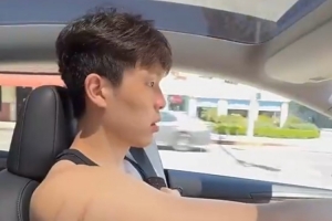 杨瀚森：洛杉矶特训后开车返回波特兰 一天开了1600公里 130km/h