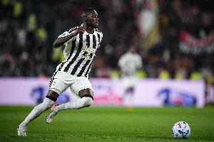 都体：穆阿尼手指骨折将手术，成尤文本赛季第5名接受手术的球员
