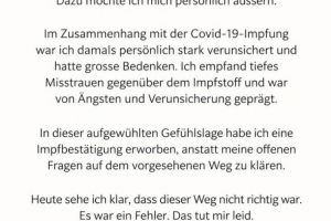 扎卡确认伪造新冠疫苗接种证明：我对疫苗很不信任，我错了