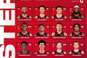 老鹰公布训练营19人大名单：杰伦·约翰逊、沃克、麦科勒姆领衔