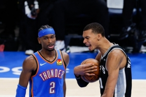 你和文班将成NBA门面？SGA：很难说 一切瞬息万变 他很强但我最强