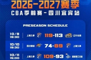 新民晚报：CBA季前赛三战全胜，新赛季上海大鲨鱼准备好了吗